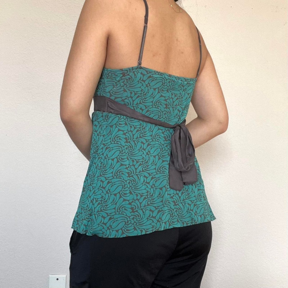 The Limited Green Patterned Top - image 4